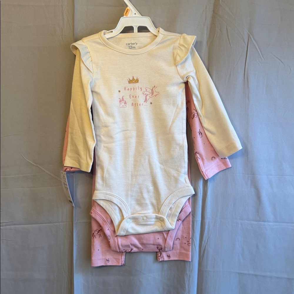 Carter's Pink and Cream Baby Outfit Collection - Picture 6 of 15